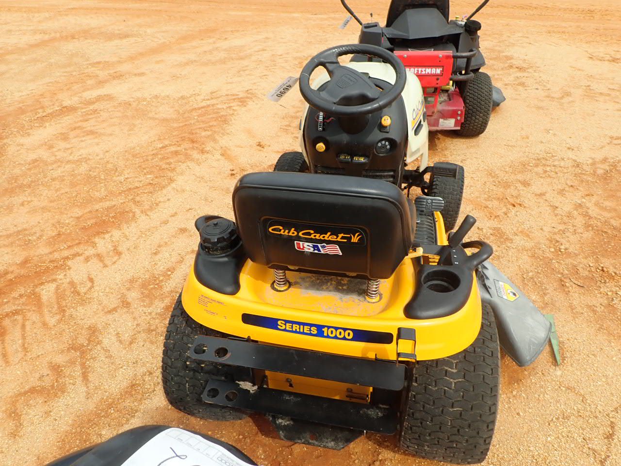 CUB CADET LT1018 Lawn Mower J.M. Wood Auction Company, Inc.
