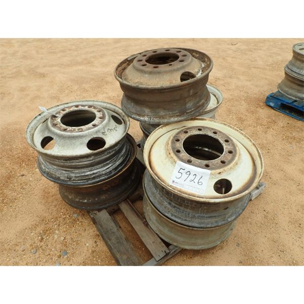 (7) TRUCK TRACTOR RIMS (A2)