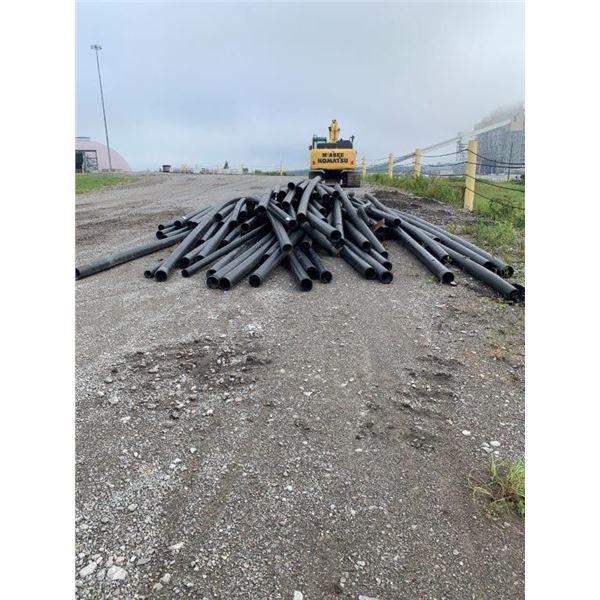 6" HDPE POLY PIPE, (APPROX. 1000' TOTAL) ~Selling Offsite: Located in De Kalb, MS~