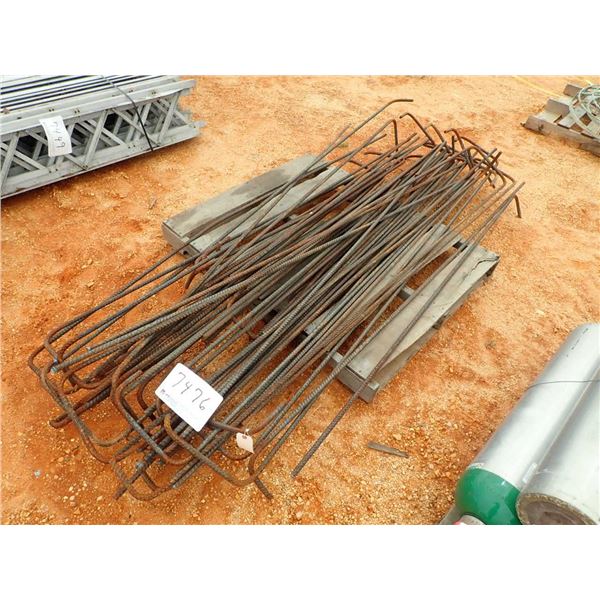 (1) PALLET 1/2" REBAR (B9)