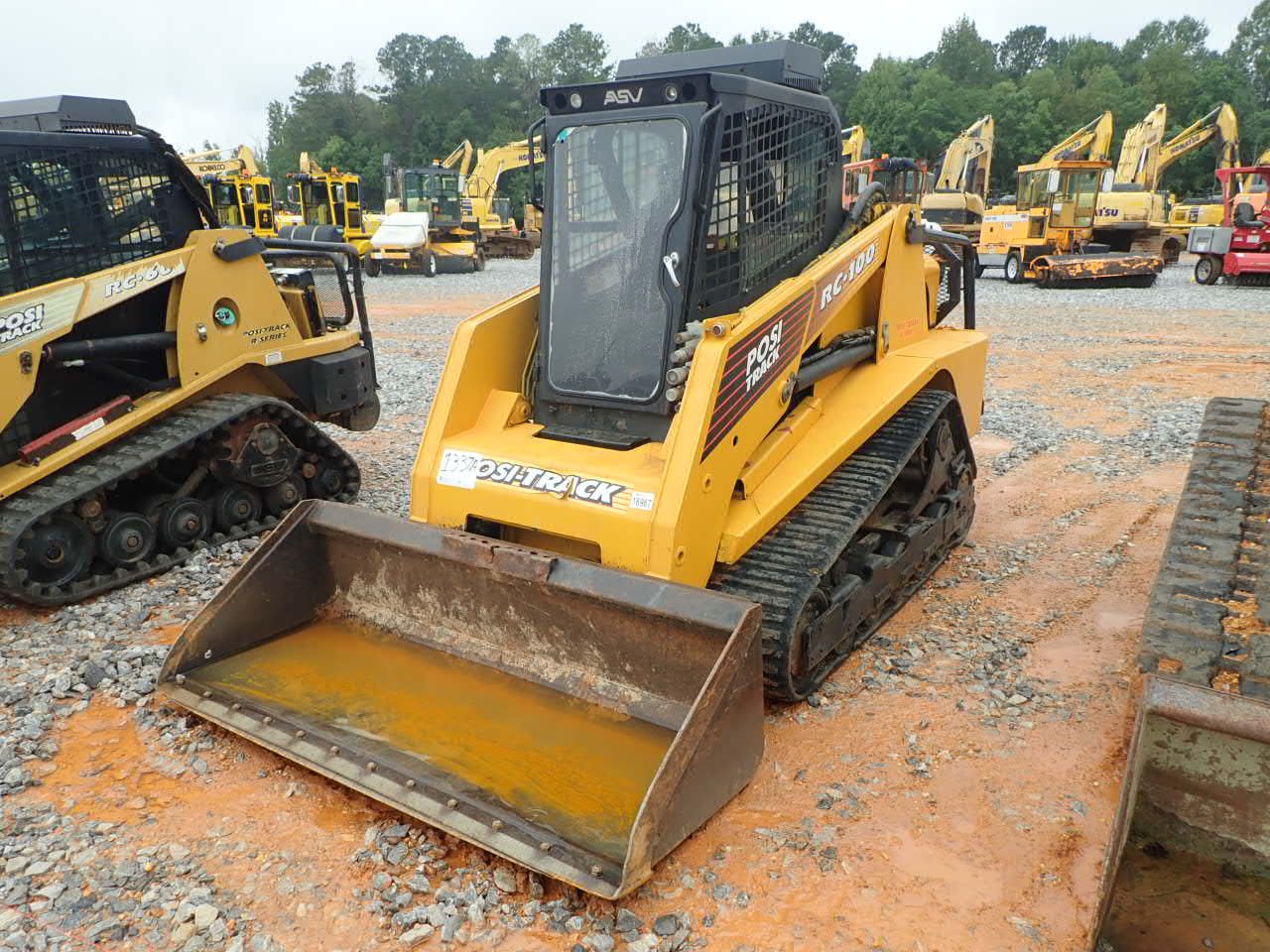 ASV RC100 Skid Steer Loader Crawler