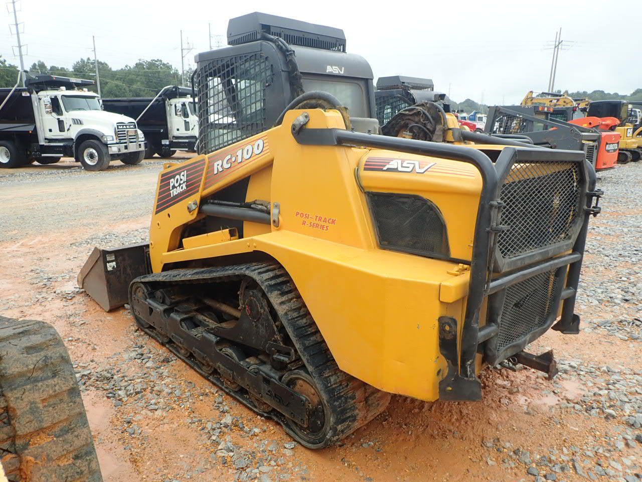 ASV RC100 Skid Steer Loader Crawler