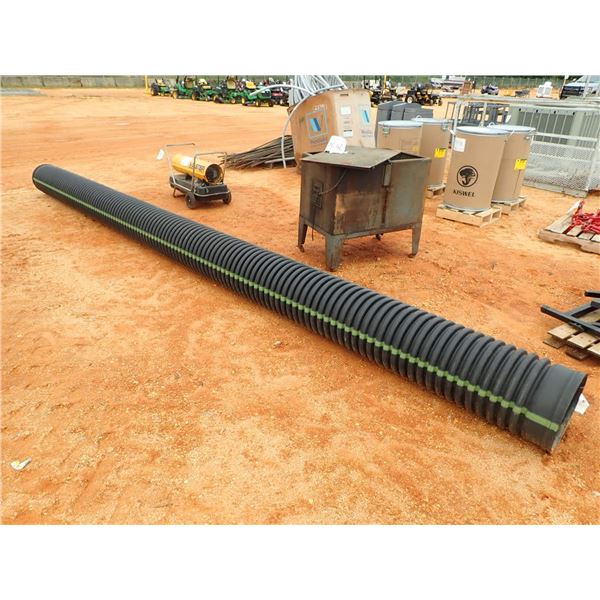 20' LONG CORRUGATED PVC PIPE