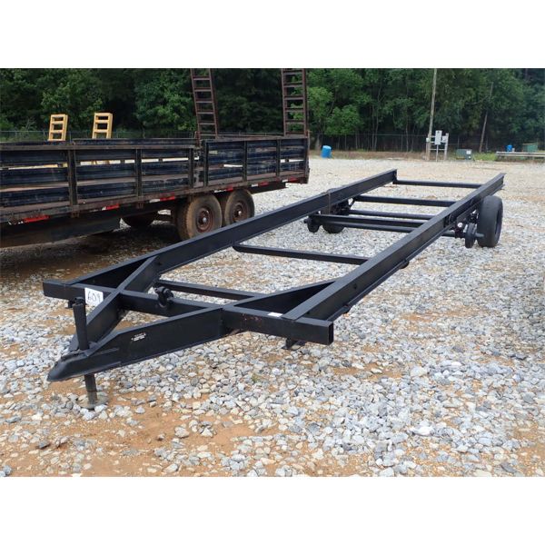 HOMEMADE TRAILER FRAME