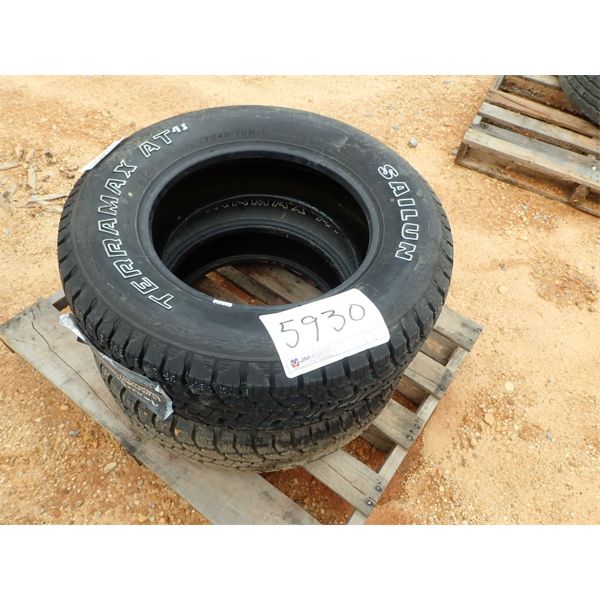 (2) LT245/70R17 TIRES (A2)