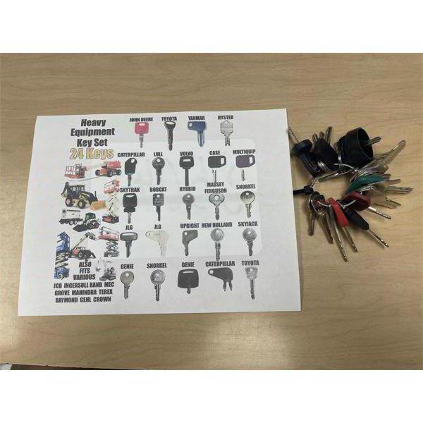 HEAVY EQUIPMENT KEY SET