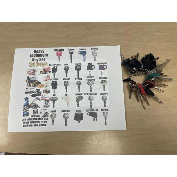 HEAVY EQUIPMENT KEY SET