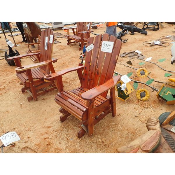 RED CEDAR GLIDER ROCKER (C6)