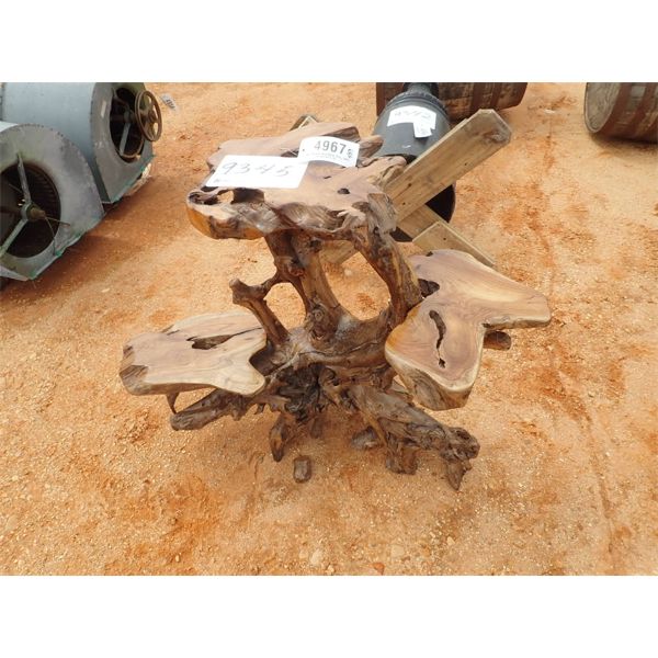 TEAK WOOD FLOWER/PLANT STAND