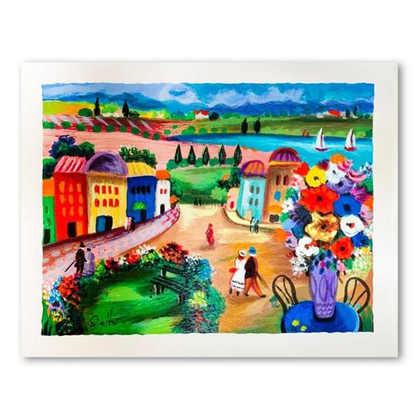 Shlomo Alter,  Spring Day  Hand Signed Limited Edition Serigraph on Paper with L