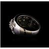 Image 3 : 14KT White Gold 1.95 ctw Diamond Ring