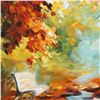 Image 2 : Leonid Afremov (1955-2019) "Respite Spot" Limited Edition Giclee on Canvas, Numb