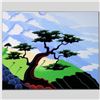 Image 1 : "Cows, Coast, Tree" Limited Edition Giclee on Canvas by Larissa Holt, Numbered a