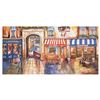 Image 1 : Alexander Borewko, "Street Restaurants" Hand Signed Limited Edition Giclee on Ca