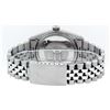 Image 6 : Rolex Mens Stainless Steel 36MM Slate Grey Index Datejust Wristwatch Polised Ser