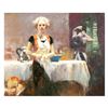 Image 1 : Pino (1931-2010), "In the Late Evening" Limited Edition on Canvas, Numbered and