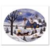 Image 1 : Jane Wooster Scott, "Night Owls" Hand Signed Limited Edition Lithograph with Let