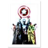 Image 1 : Stan Lee Signed, "Avengers #491" Numbered Marvel Comics Limited Edition Canvas b