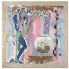 Image 1 : "Concerto" Limited Edition Serigraph on Rice Paper (38" x 39") by Renowned Artis
