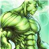 Image 2 : Stan Lee Signed, "Hulk #7" Numbered Marvel Comics Limited Edition Canvas by Mich
