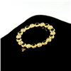 Image 9 : 18k Yellow Gold .70 ctw Bezel Round Sapphire & Diamond Circle of Life Pin Brooch