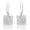 Image 1 : 14k White Gold 1.16CTW Diamond Earrings, (I1-I2/H-I)