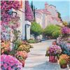 Image 2 : Howard Behrens (1933-2014), "Blissful Burgundy" Limited Edition on Canvas, Numbe