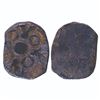 Image 1 : Ancient India: Avanti Janapada, Archaic Punch Marked Coinage, Silver ½ Karshapana, 1.60gms