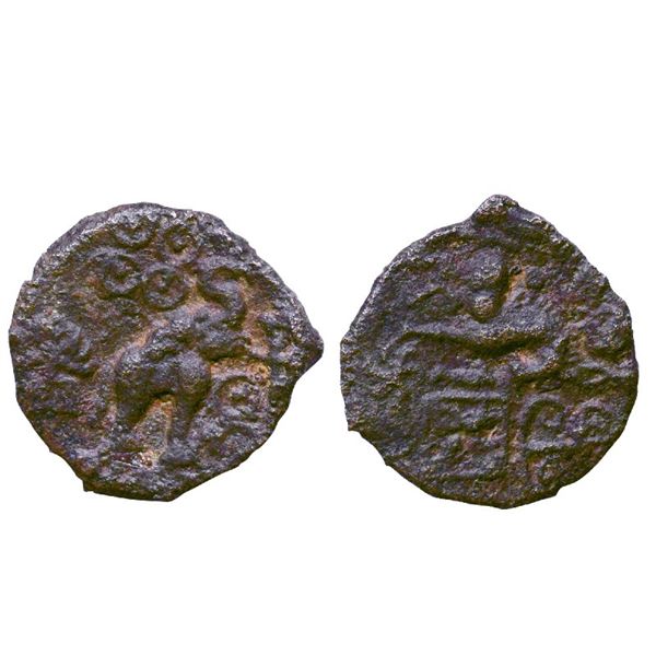 Ancient India: Post-Mauryan , City State, Suktimati (c. 200 BC), Cast Copper, 4.15gms