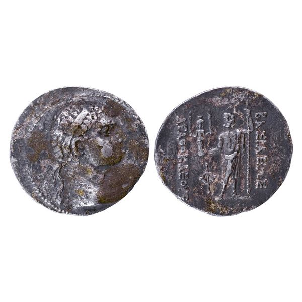 Ancient India: Indo-Greek, Bactria, Agathocles (c. 361-289 BC), Silver Tetradrachms, 15.11gms