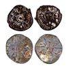Image 1 : Ancient India: Kadambas of Banavasi, Sri Doshrasi, Potin Unit (2), 0.70gms & 0.44gms