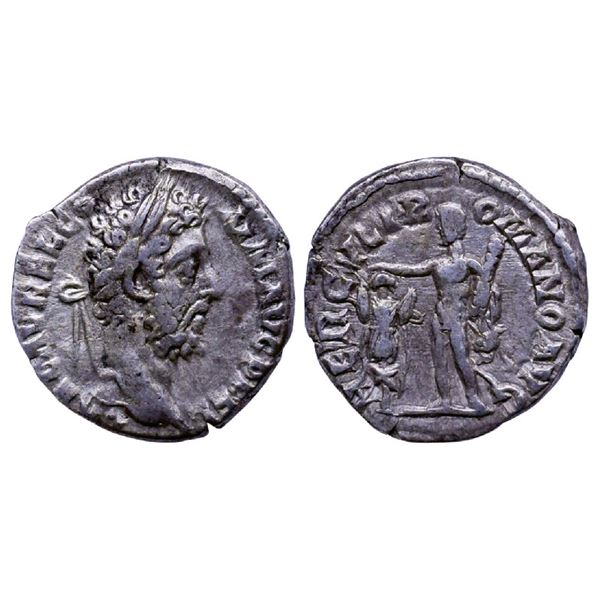 Ancient World: Ancient World, Roman, Commodus (c. 177-192 AD), Silver Denarius, 2.52gms