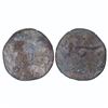 Image 1 : Medieval India: Ancient Assam, Mlechcha dynasty (c. 832-855 AD), Copper Unit, 4.74gms