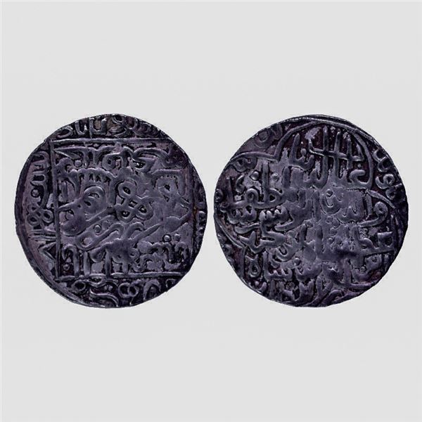 Sultanates: Bengal Sultanate - Ghiyath al-din Azam Shah (AH 792-813 / 1389-1410), Silver Tanka, 10.7