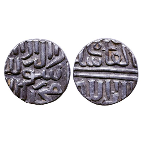 Sultanates: Malwa Sultanate, Baz Bahadur (AH 963-969 / 1555-1562 AD), Silver Tanka