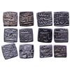 Image 1 : Mughals: Akbar, Silver Square Rupee, Ahmedabad Mint (5)