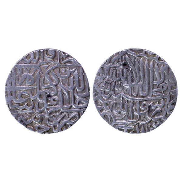 Mughals: Akbar, Silver Rupee, Jaunpur Mint, 11.40gms