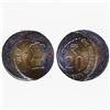 Image 1 : Republic of India: Republic India, Error, 20Rs Bi-Metal Coin, 35% Die Shifted
