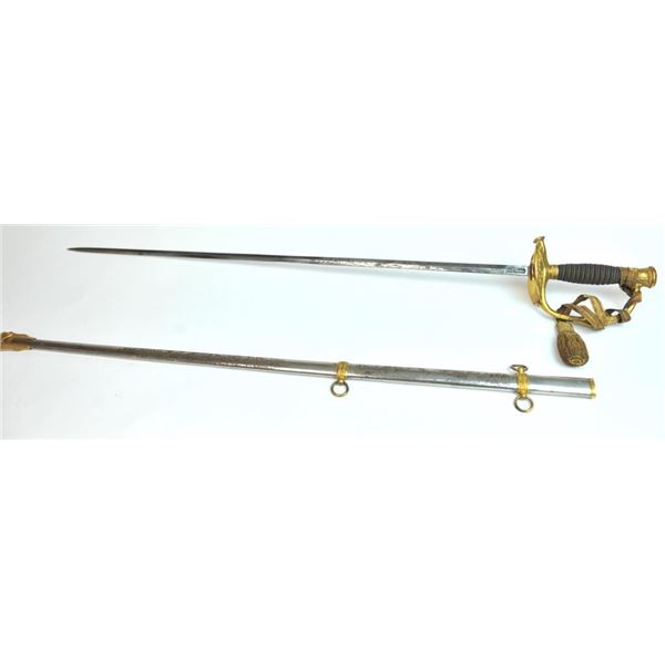 21BS-9 1860 STAFF & FIELD SWORD