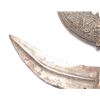 Image 10 : 21BU-16 ANTIQUE SILVER OMANI JAMBIYA