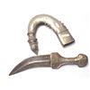 Image 11 : 21BU-16 ANTIQUE SILVER OMANI JAMBIYA