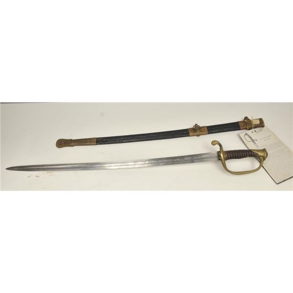 21BG-A168 1850 OFFICER SWORD