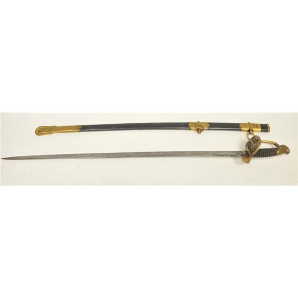 21BG-A173 1850 AMES OFFICER SWORD