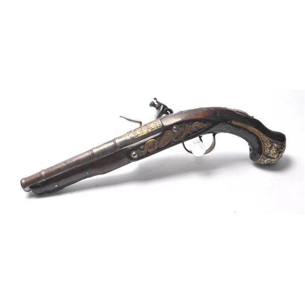 21BG-A289 WILSON MRKD TRADE FLINTLOCK