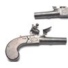 Image 11 : 21BG-A242 CASED FLINTLOCK TRAVELING PISTOLS