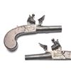 Image 16 : 21BG-A242 CASED FLINTLOCK TRAVELING PISTOLS