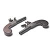 Image 18 : 21BG-A242 CASED FLINTLOCK TRAVELING PISTOLS