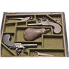 Image 5 : 21BG-A242 CASED FLINTLOCK TRAVELING PISTOLS