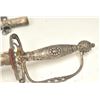 Image 10 : 21BG-A162 SILVER MTD SMALL SWORD