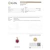 Image 6 : 21CAI-5 RUBY & DIAMOND PENDANT